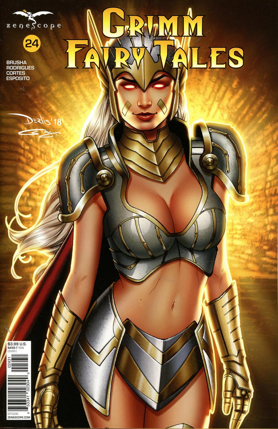 Grimm Fairy Tales Vol 2 #24 Cover C Derlis Santacruz