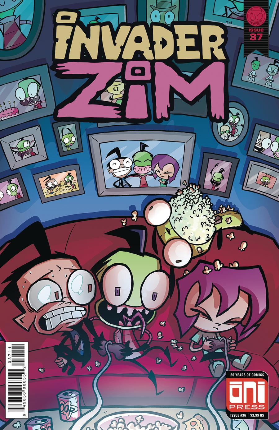 Invader Zim #37 Cover A Regular Warren Wucinich & Fred Stresing Cover