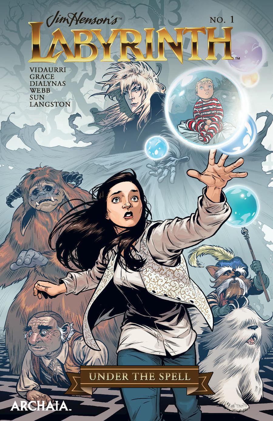 Jim Hensons Labyrinth Under The Spell #1 Cover A Regular Rebekah Isaacs Cover