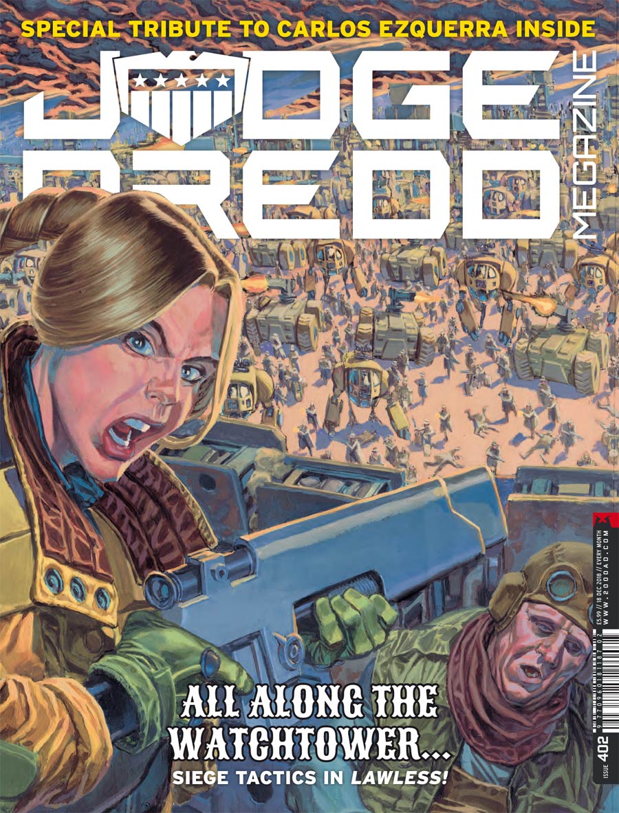 Judge Dredd Megazine #402