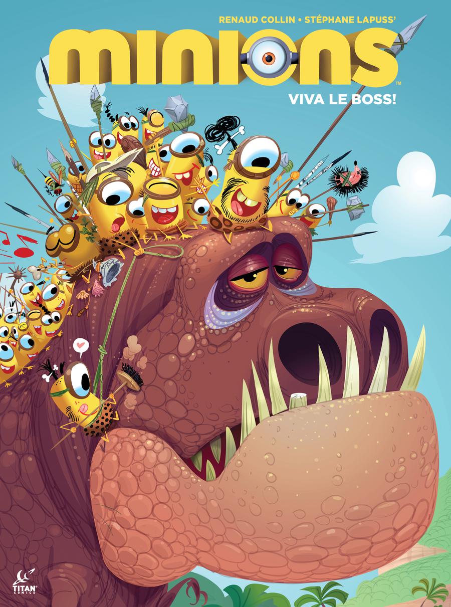 Minions Viva Le Boss #1 Cover A Regular Renaud Collin Cover