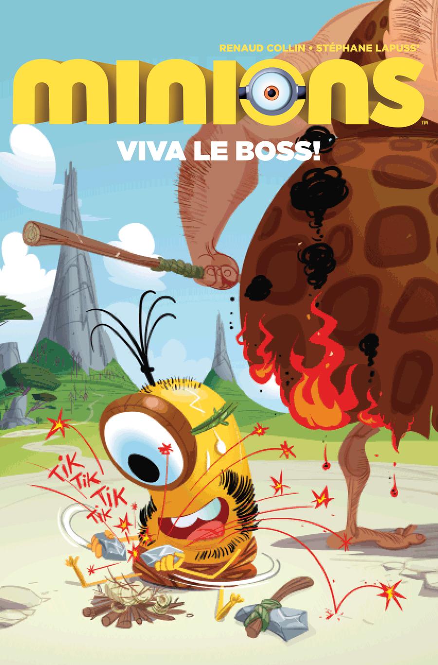 Minions Viva Le Boss #1 Cover B Variant Renaud Collin Cover