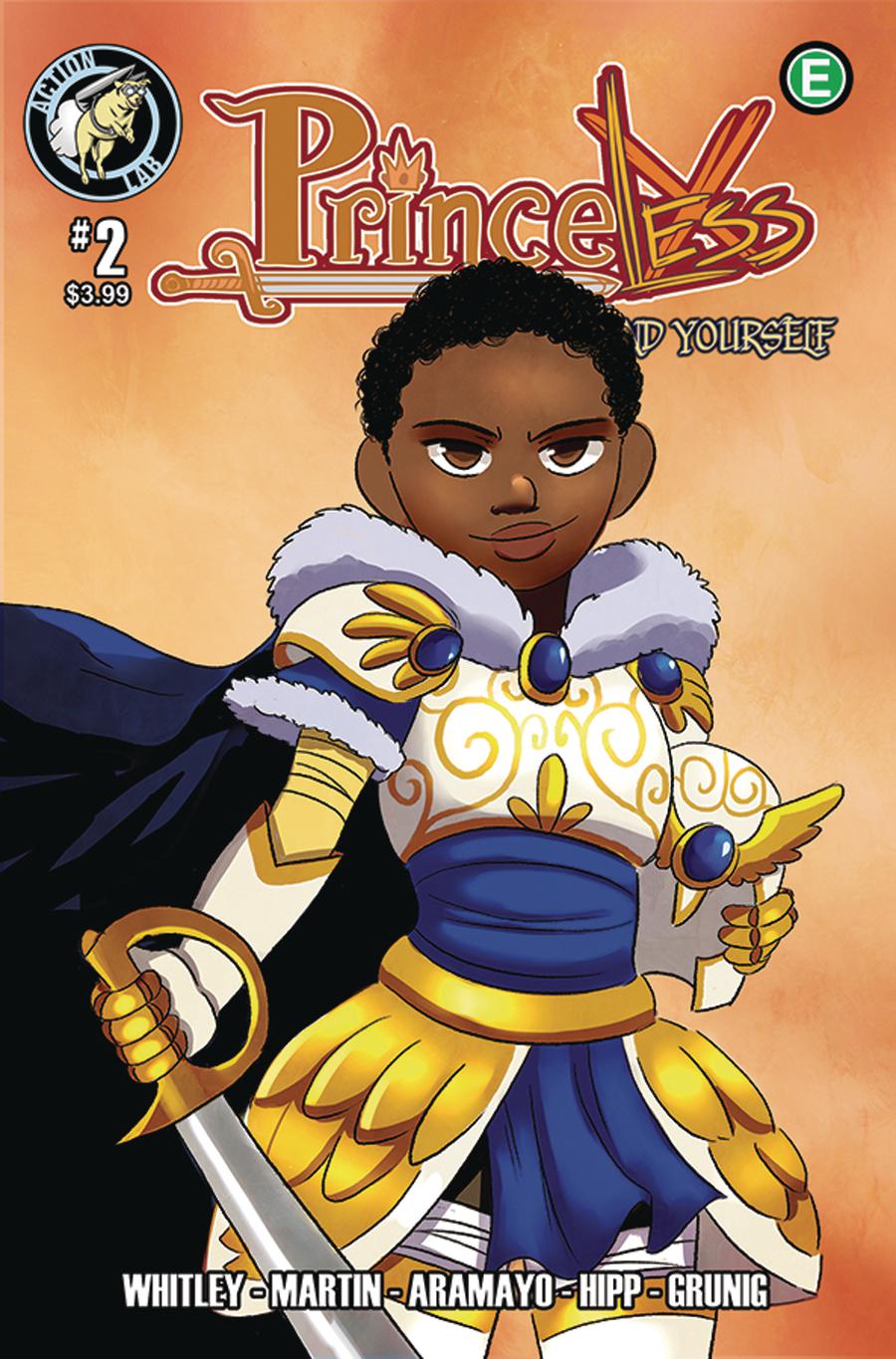 Princeless Find Yourself #2 Cover B Variant Cover