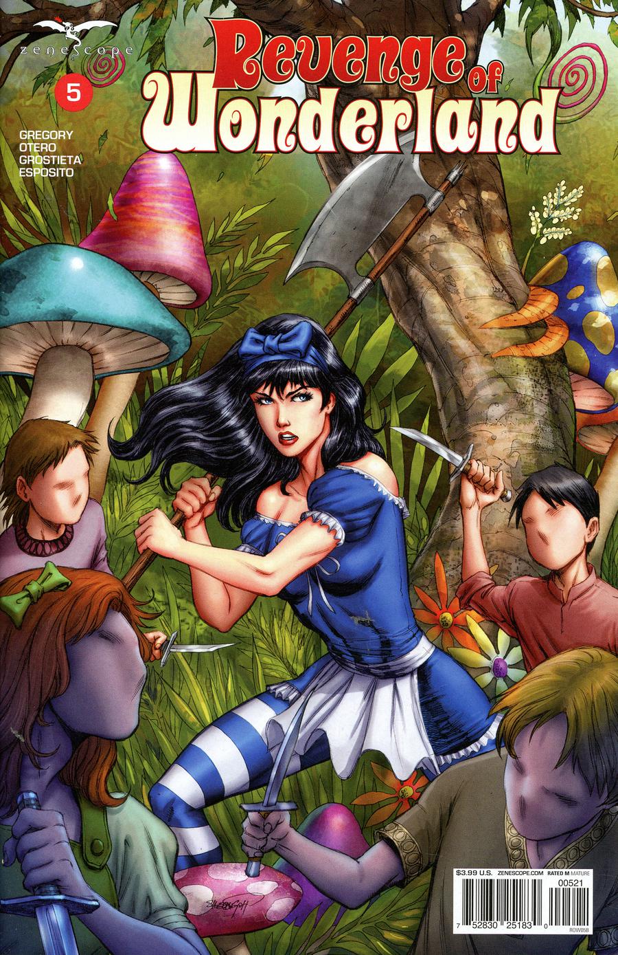Grimm Fairy Tales Presents Revenge Of Wonderland #5 Cover B Sheldon Goh