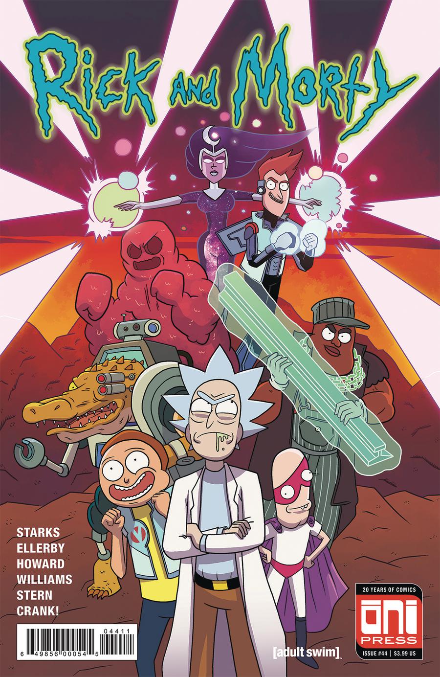 Rick And Morty #44 Cover A Regular Marc Ellerby Cover