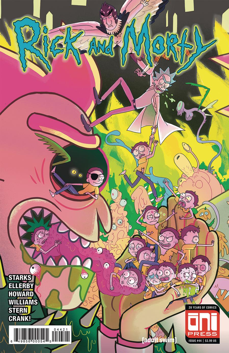 Rick And Morty #44 Cover B Variant Julia Scott Cover