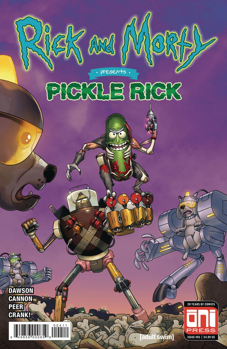 Rick And Morty Presents Pickle Rick #1 Cover A Regular CJ Cannon Cover