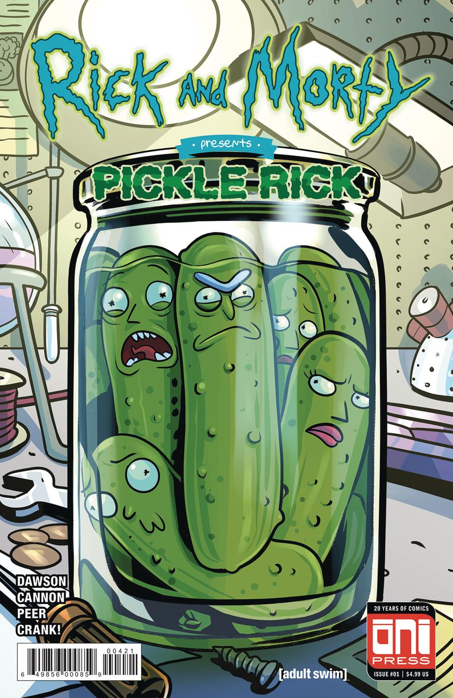 Rick And Morty Presents Pickle Rick #1 Cover B Variant Benjamin Dewey Cover