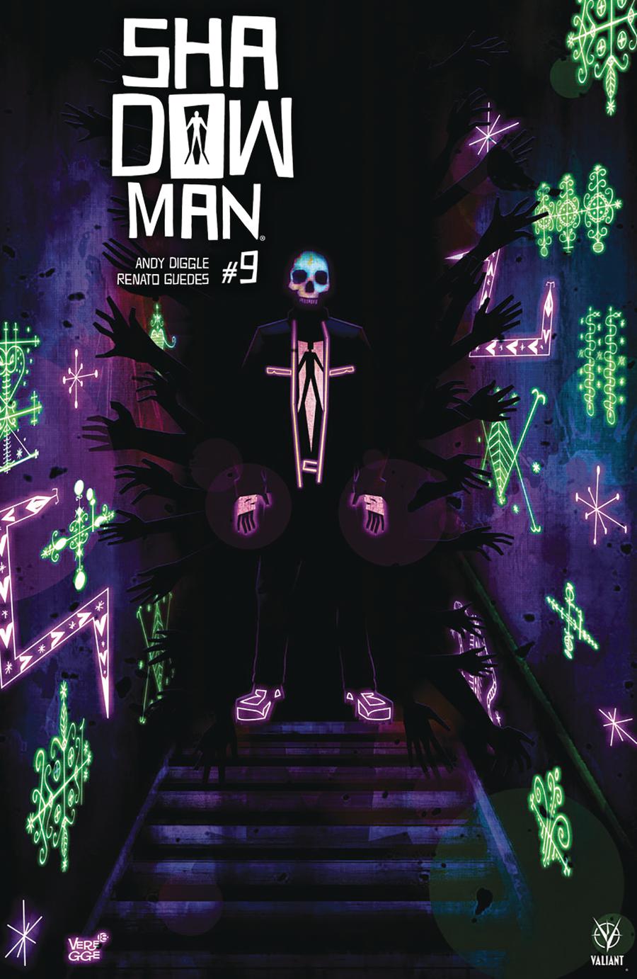 Shadowman Vol 5 #9 Cover C Variant Jeffrey Veregge Cover