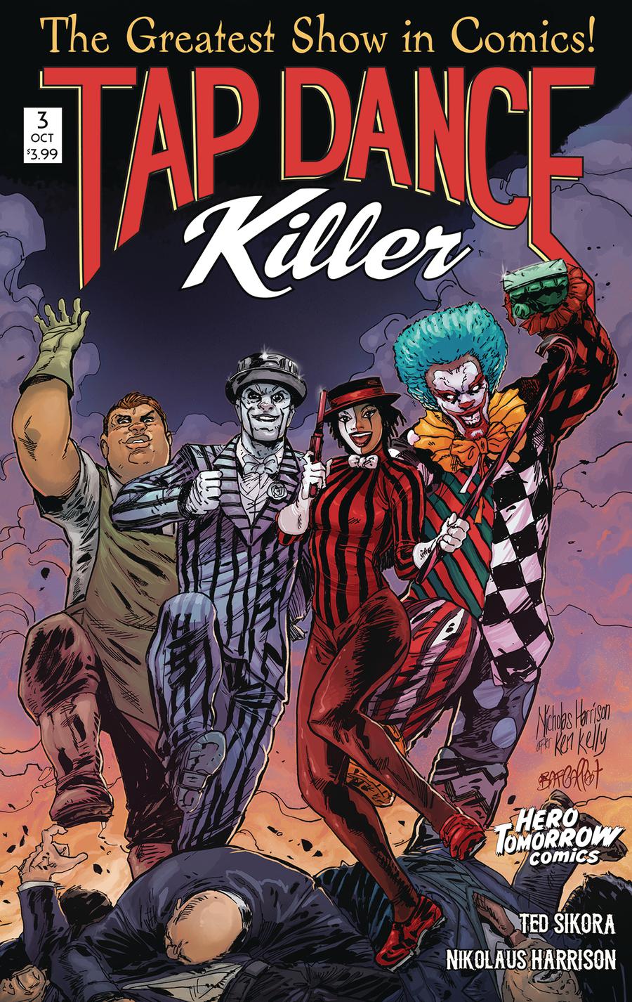 Tap Dance Killer #3 Cover A Regular Nikolaus Harrison Cover