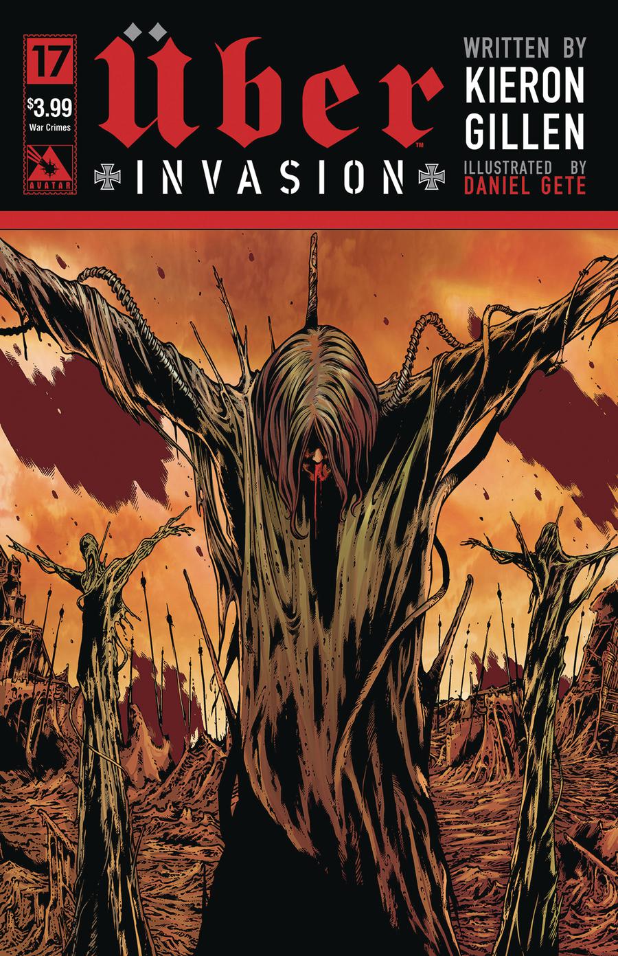 Uber Invasion #17 Cover C War Crimes Cover