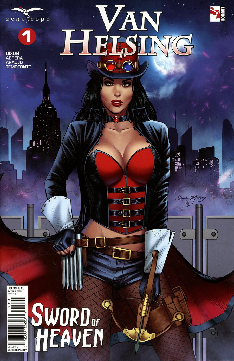 Grimm Fairy Tales Presents Van Helsing Sword Of Heaven #1 Cover C Kevin McCoy