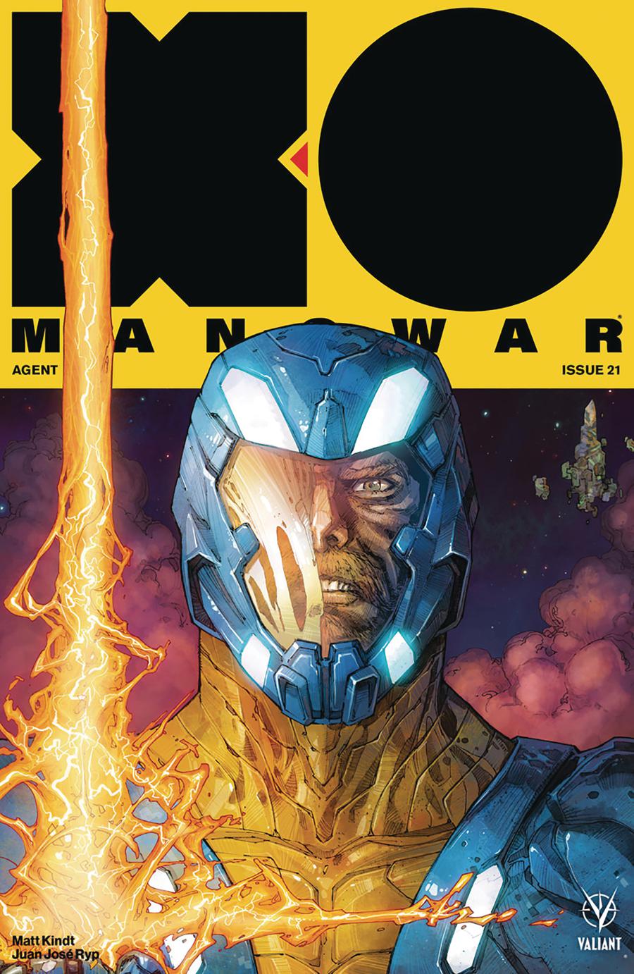 X-O Manowar Vol 4 #21 Cover A Regular Kenneth Rocafort Cover