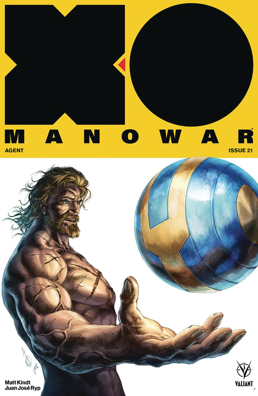 X-O Manowar Vol 4 #21 Cover B Variant Alan Quah Cover