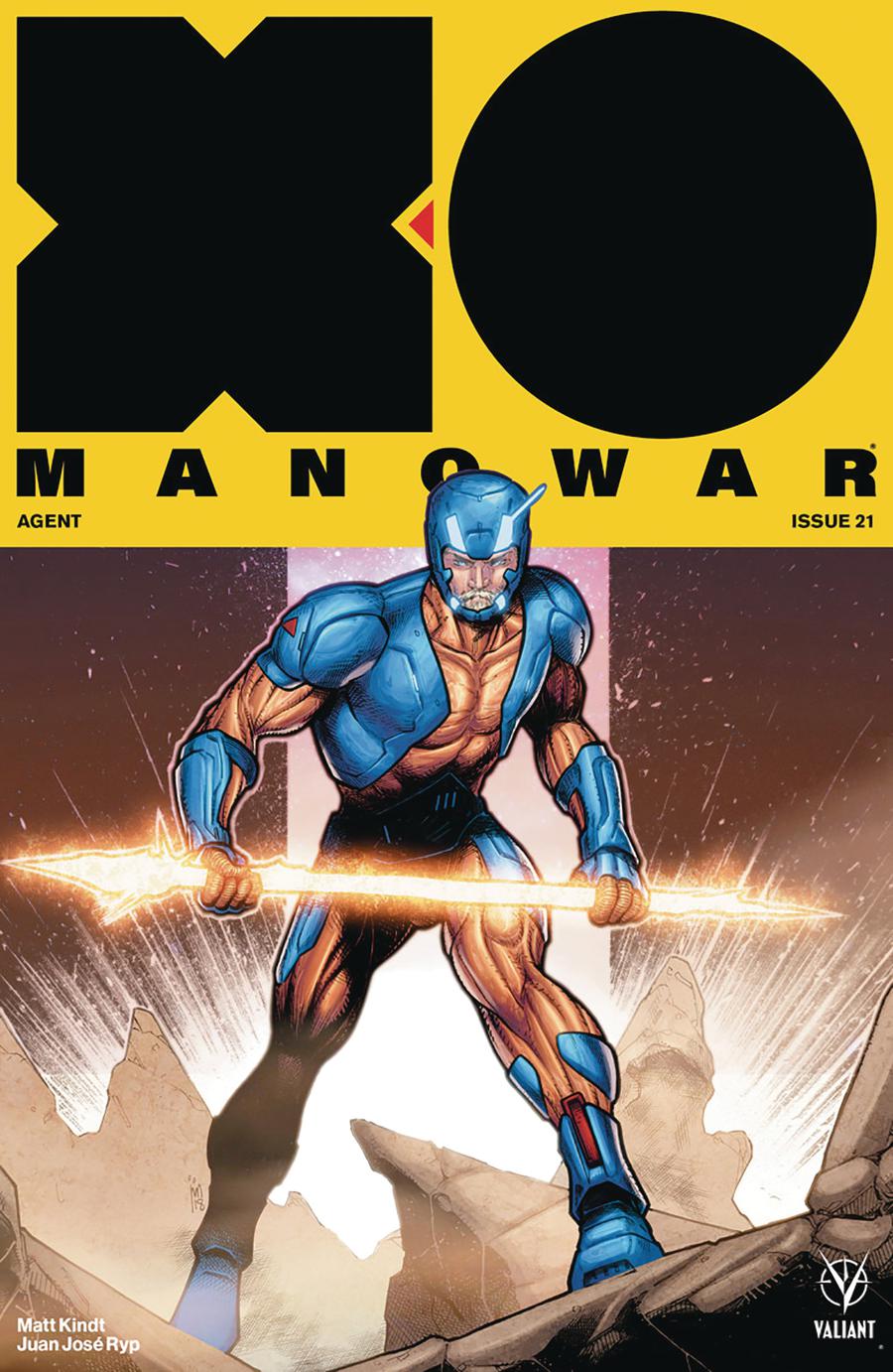 X-O Manowar Vol 4 #21 Cover C Variant Jim Towe Cover