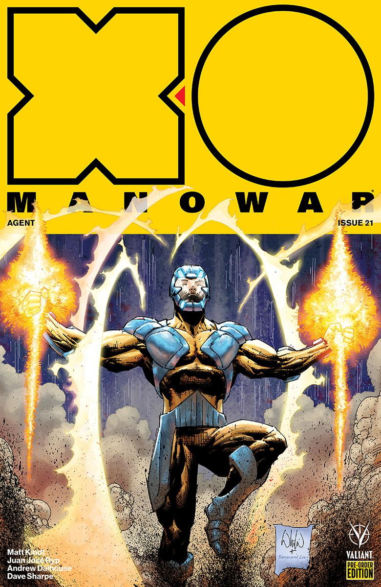 X-O Manowar Vol 4 #21 Cover D Variant Whilce Portacio Cover