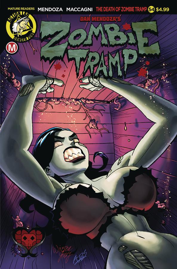 Zombie Tramp Vol 2 #54 Cover A Regular Winston Young Cover