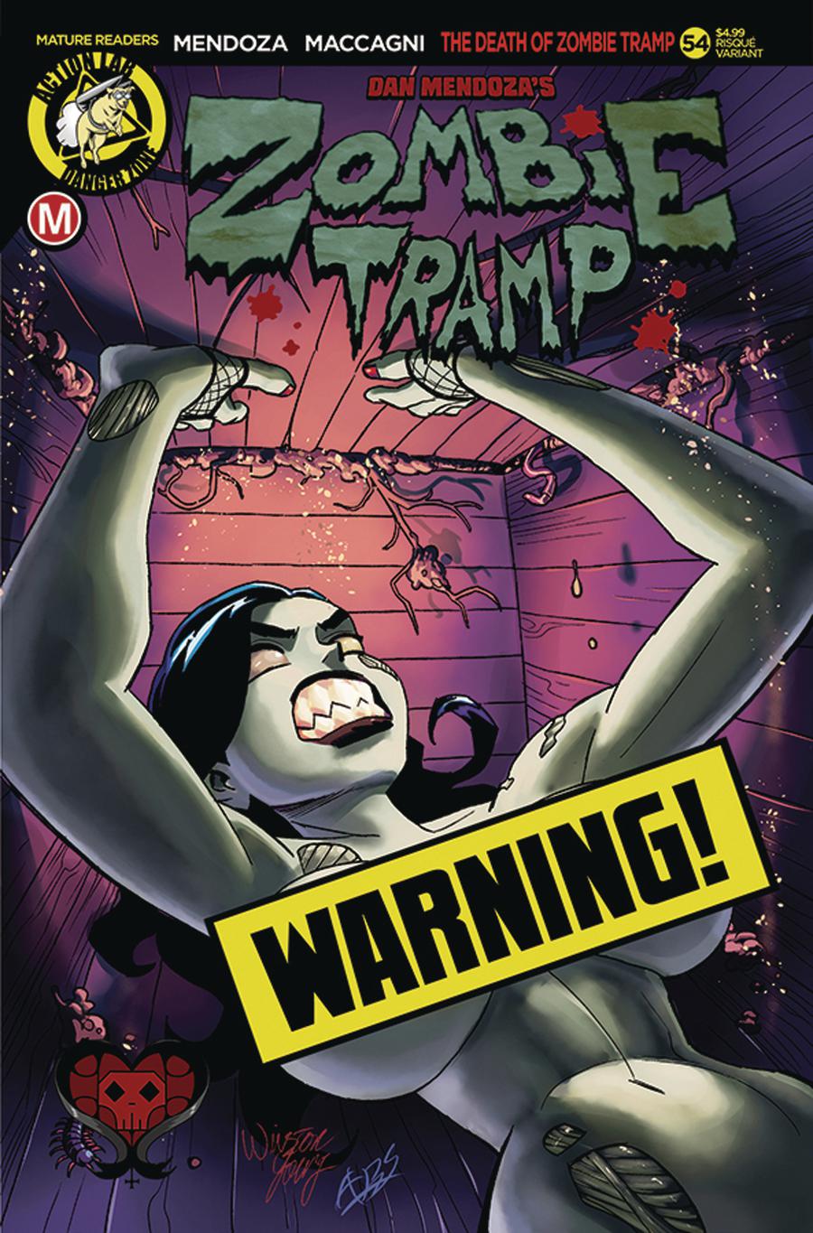 Zombie Tramp Vol 2 #54 Cover B Variant Winston Young Risque Cover