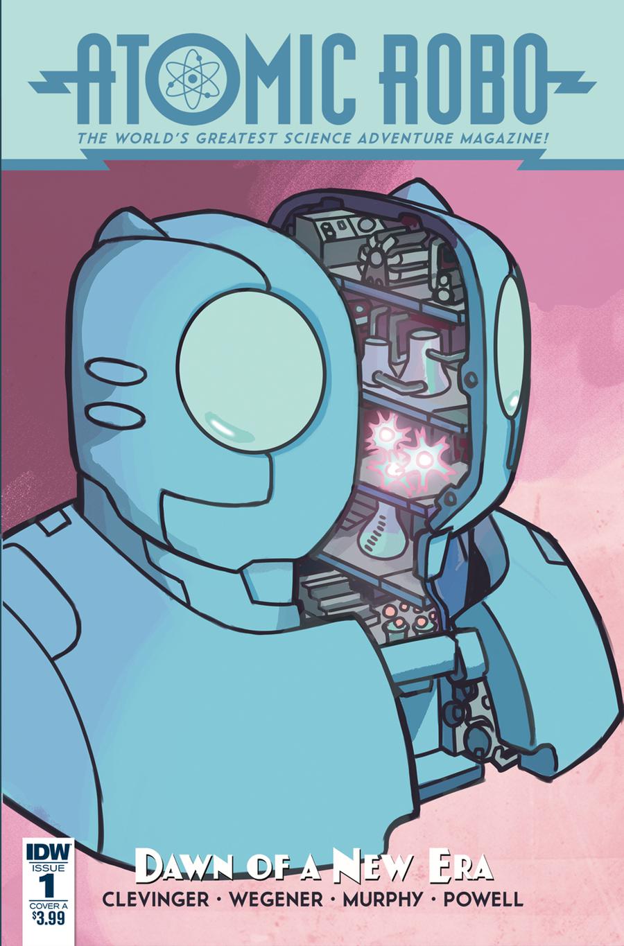 Atomic Robo And The Dawn Of A New Era #1 Cover A Regular Scott Wegener Cover