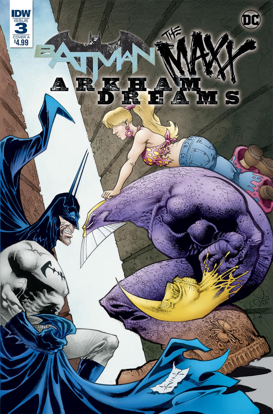 Batman The MAXX Arkham Dreams #3 Cover A Regular Sam Kieth Cover