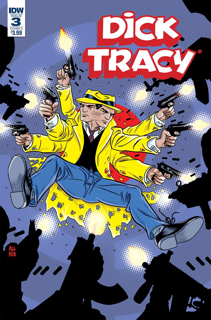 Dick Tracy Dead Or Alive #3 Cover A Regular Michael Allred Cover