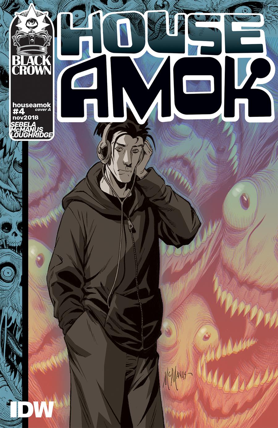 House Amok #4 Cover A Regular Shawn McManus Cover
