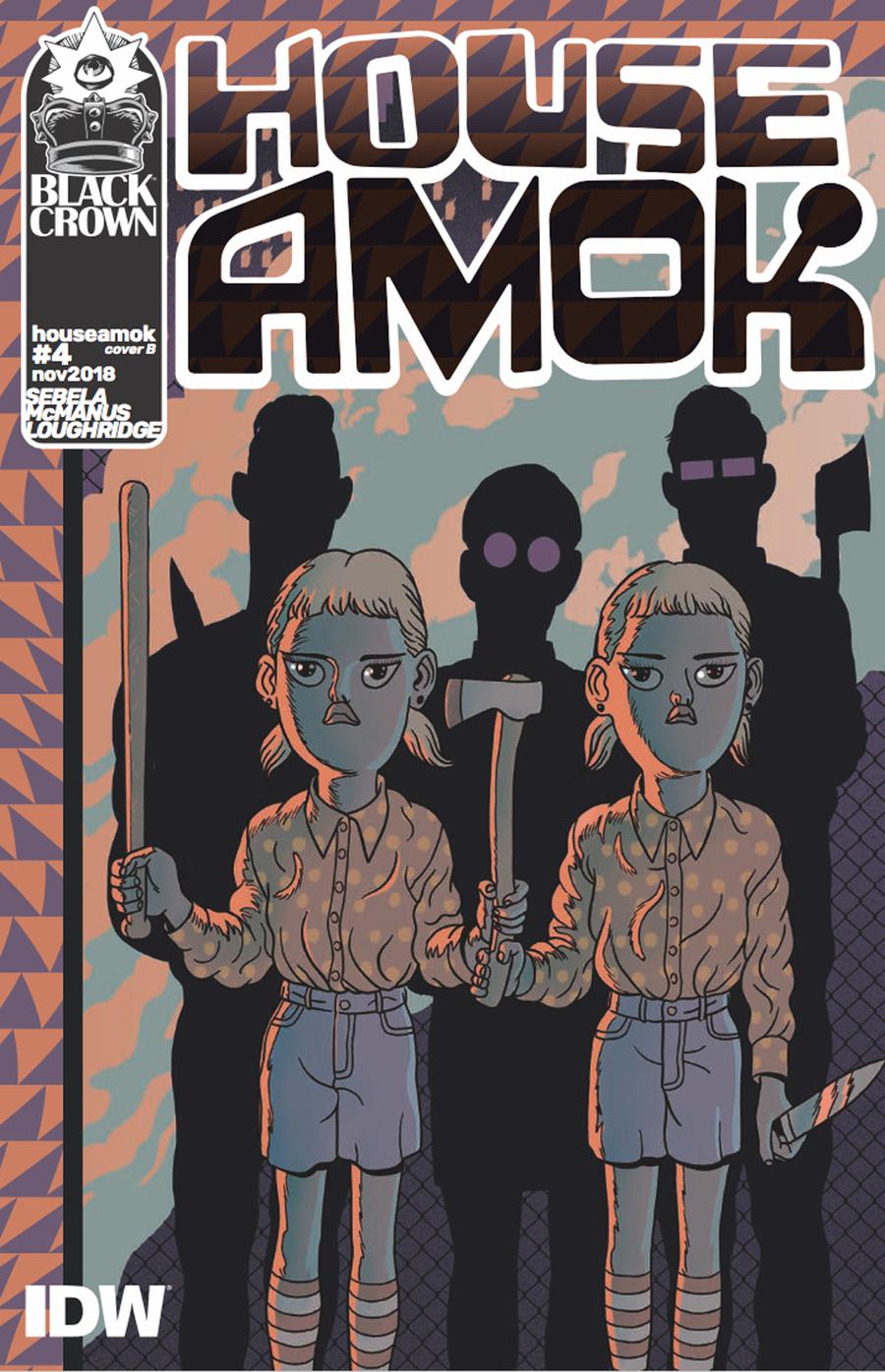 House Amok #4 Cover B Variant Dilraj Mann Cover