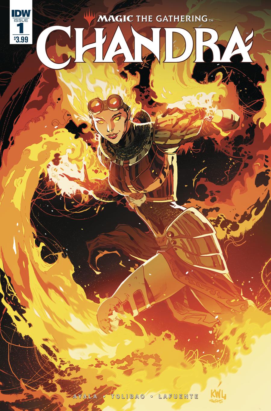 Magic The Gathering Chandra #1 Cover A Regular Ken Lashley Cover