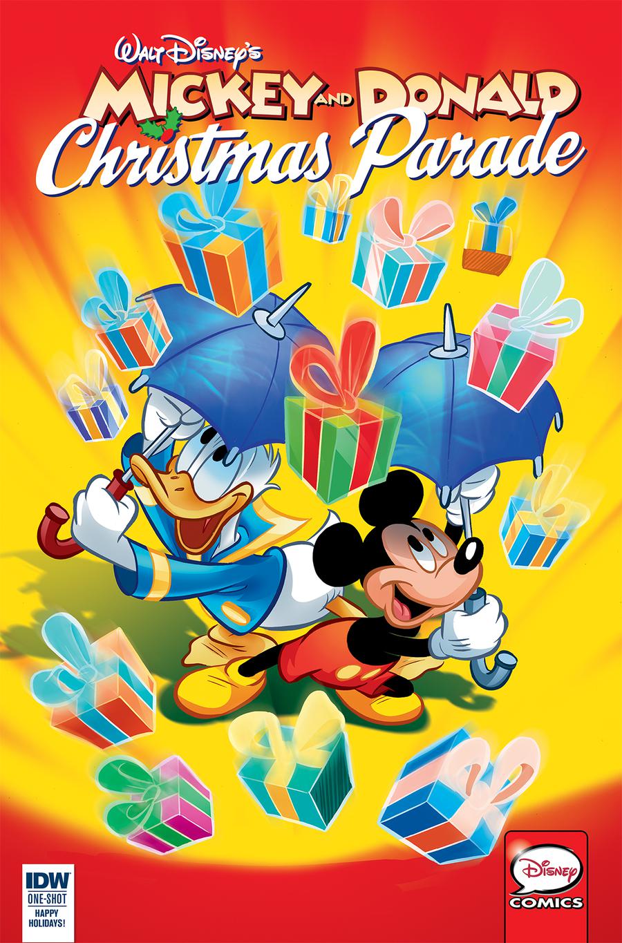 Mickey & Donald Christmas Parade #4