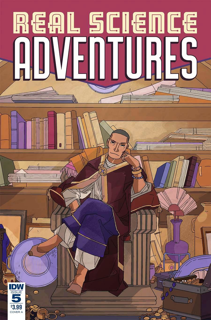 Real Science Adventures Nicodemus Job #5 Cover A Regular Meredith McClaren Cover