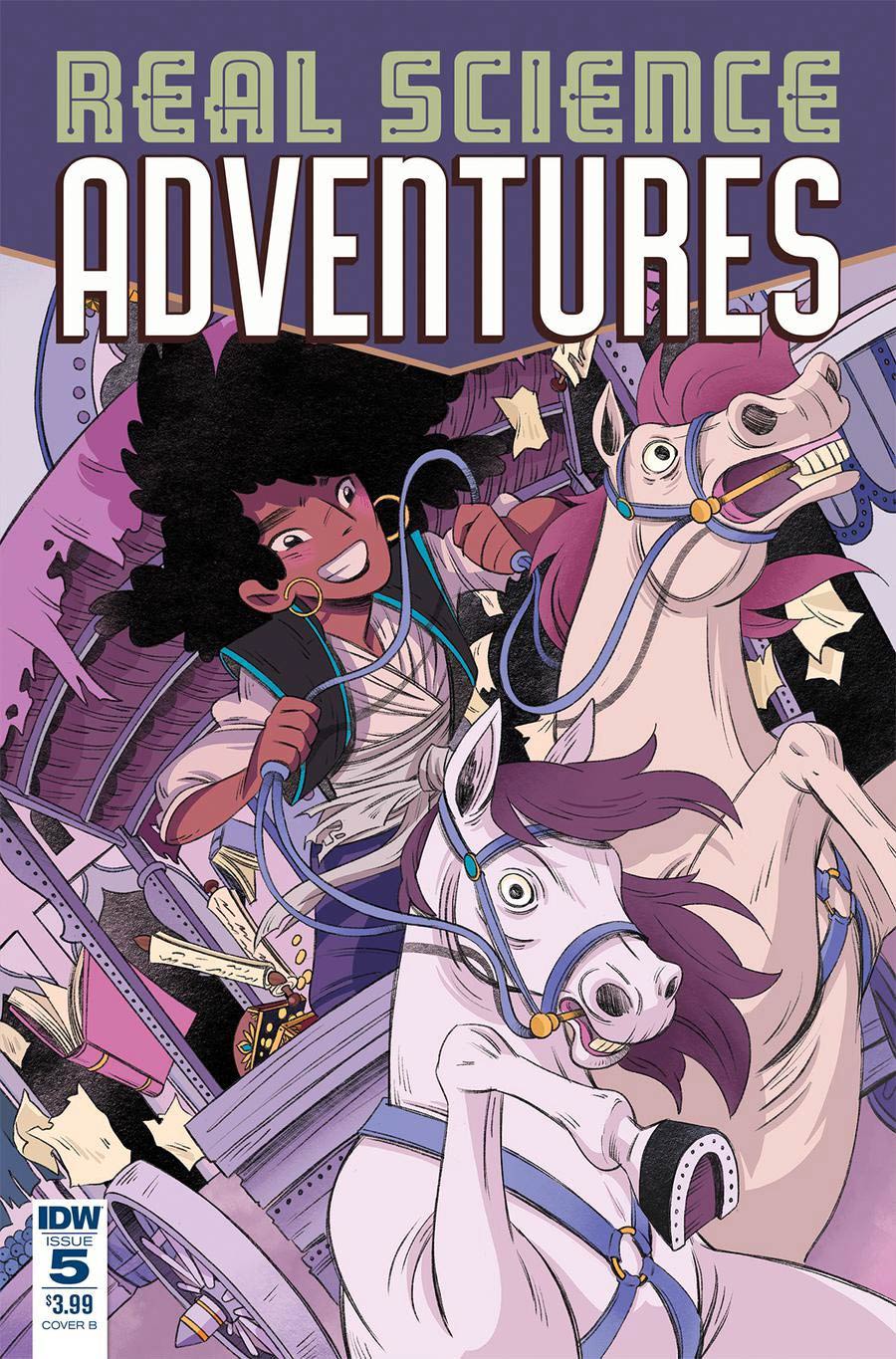Real Science Adventures Nicodemus Job #5 Cover B Variant Nicole Goux Cover