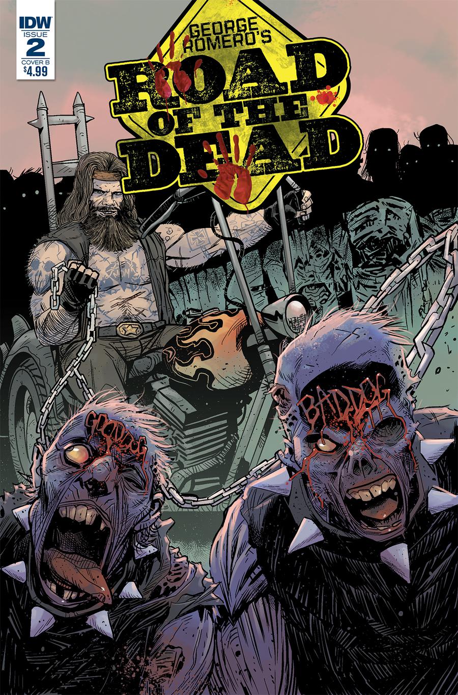 Road Of The Dead Highway To Hell #2 Cover B Variant Drew Moss Cover