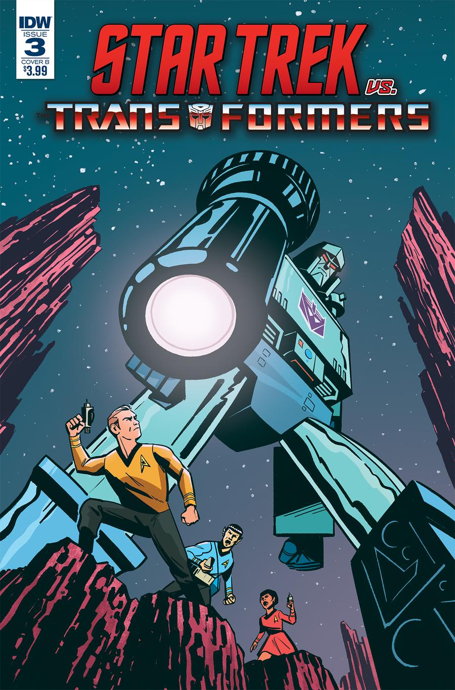 Star Trek vs Transformers #3 Cover B Variant Gavin Fullerton Cover