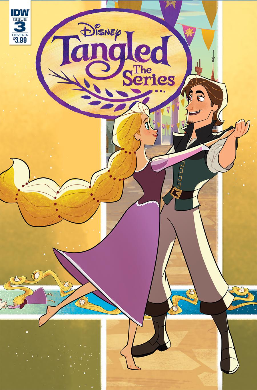 Tangled The Series Hair-Raising Adventures #3 Cover A Regular Eduard Petrovich & Rosa La Barbera Cover