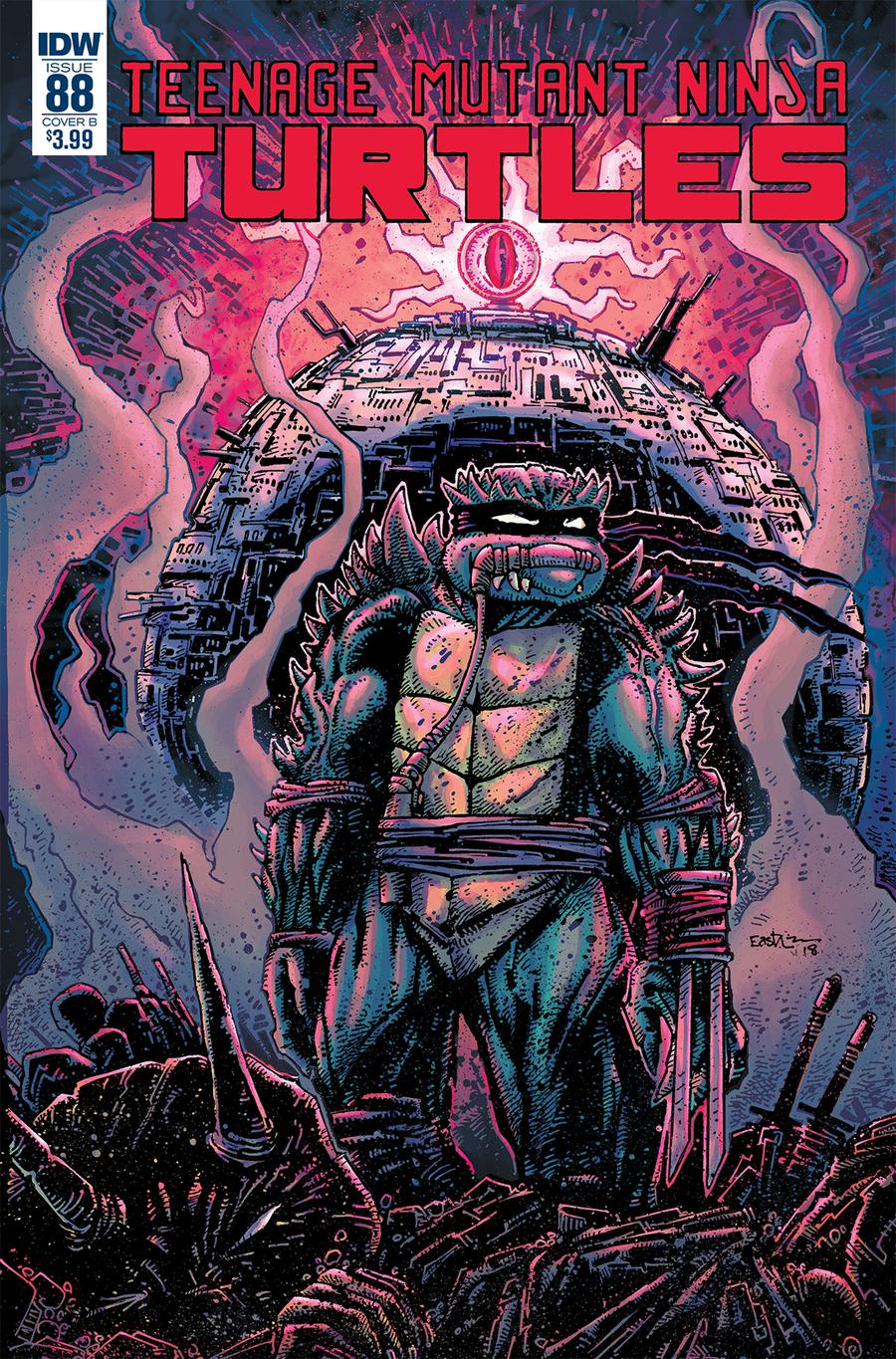 Teenage Mutant Ninja Turtles Vol 5 #88 Cover B Variant Kevin Eastman Cover