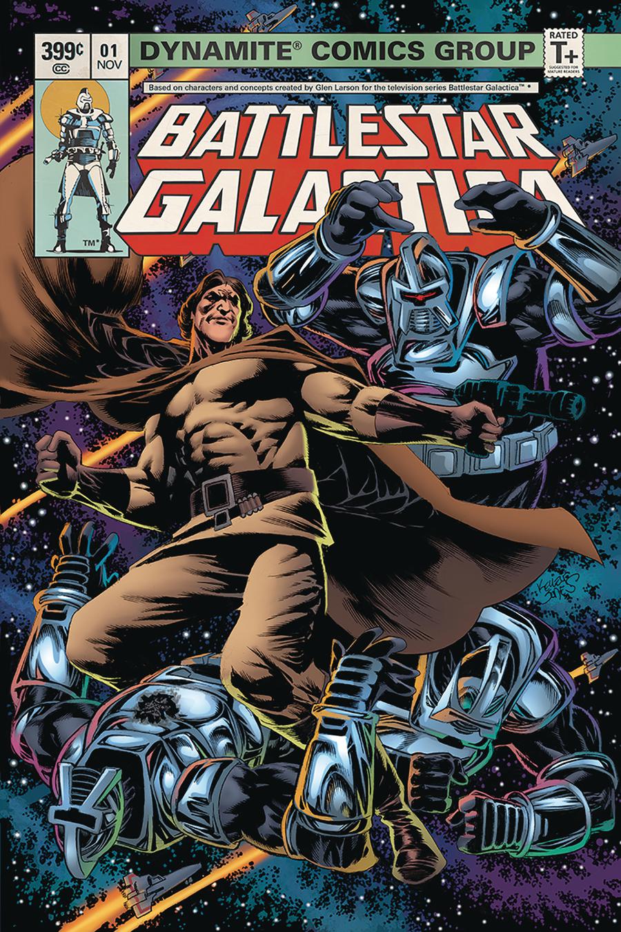 Battlestar Galactica Classic #1 Cover A Regular Kelley Jones Cover