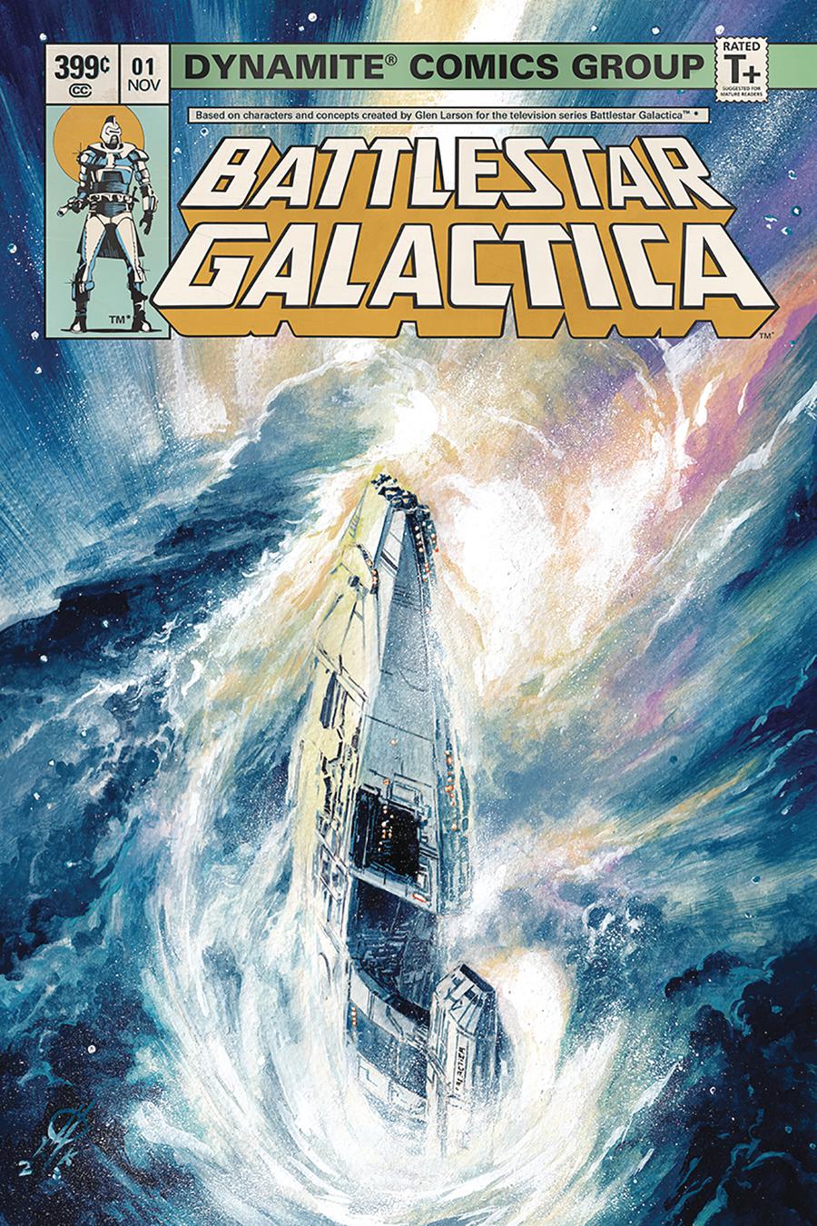Battlestar Galactica Classic #1 Cover B Variant Marco Rudy Cover