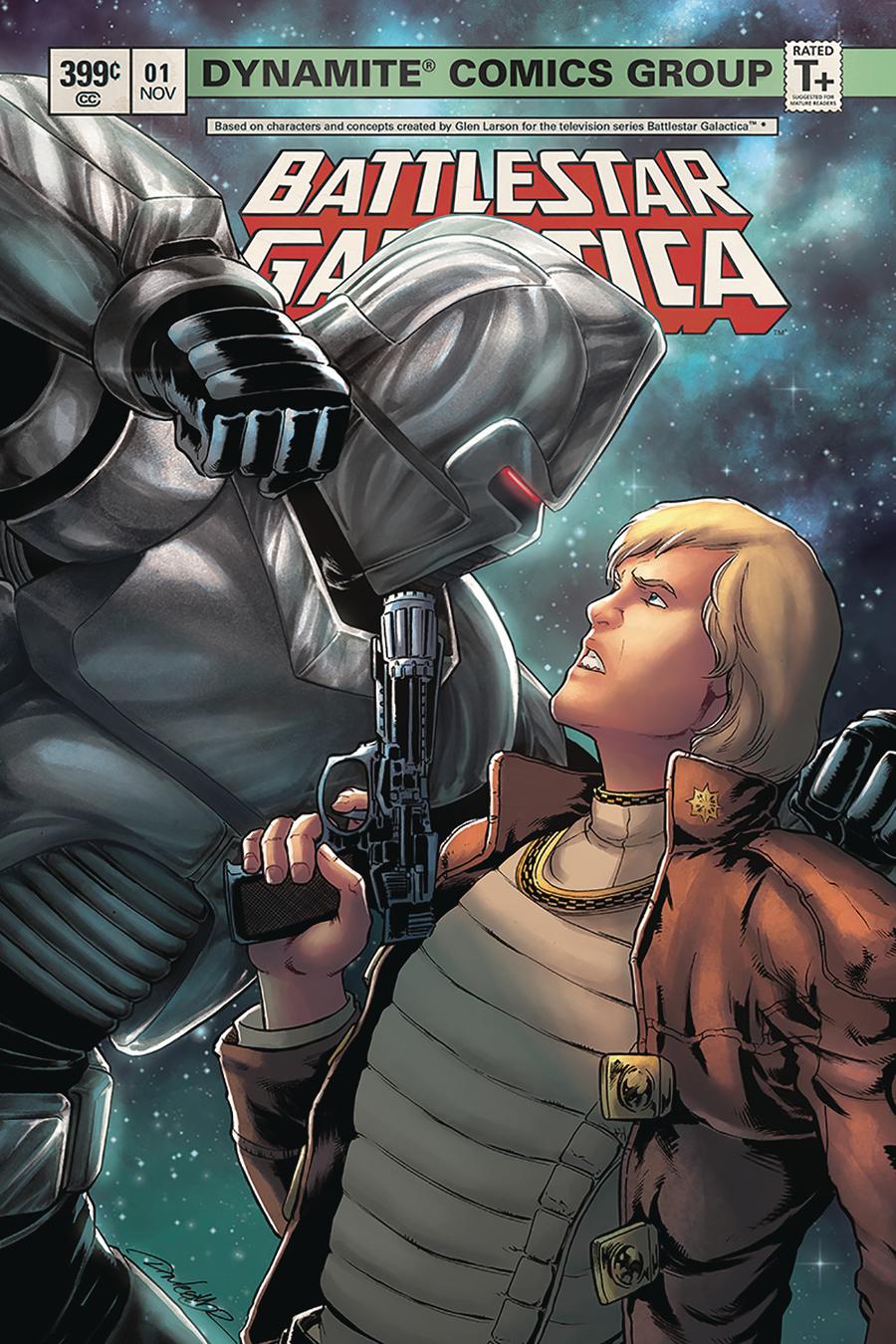 Battlestar Galactica Classic #1 Cover D Variant Daniel HDR Cover