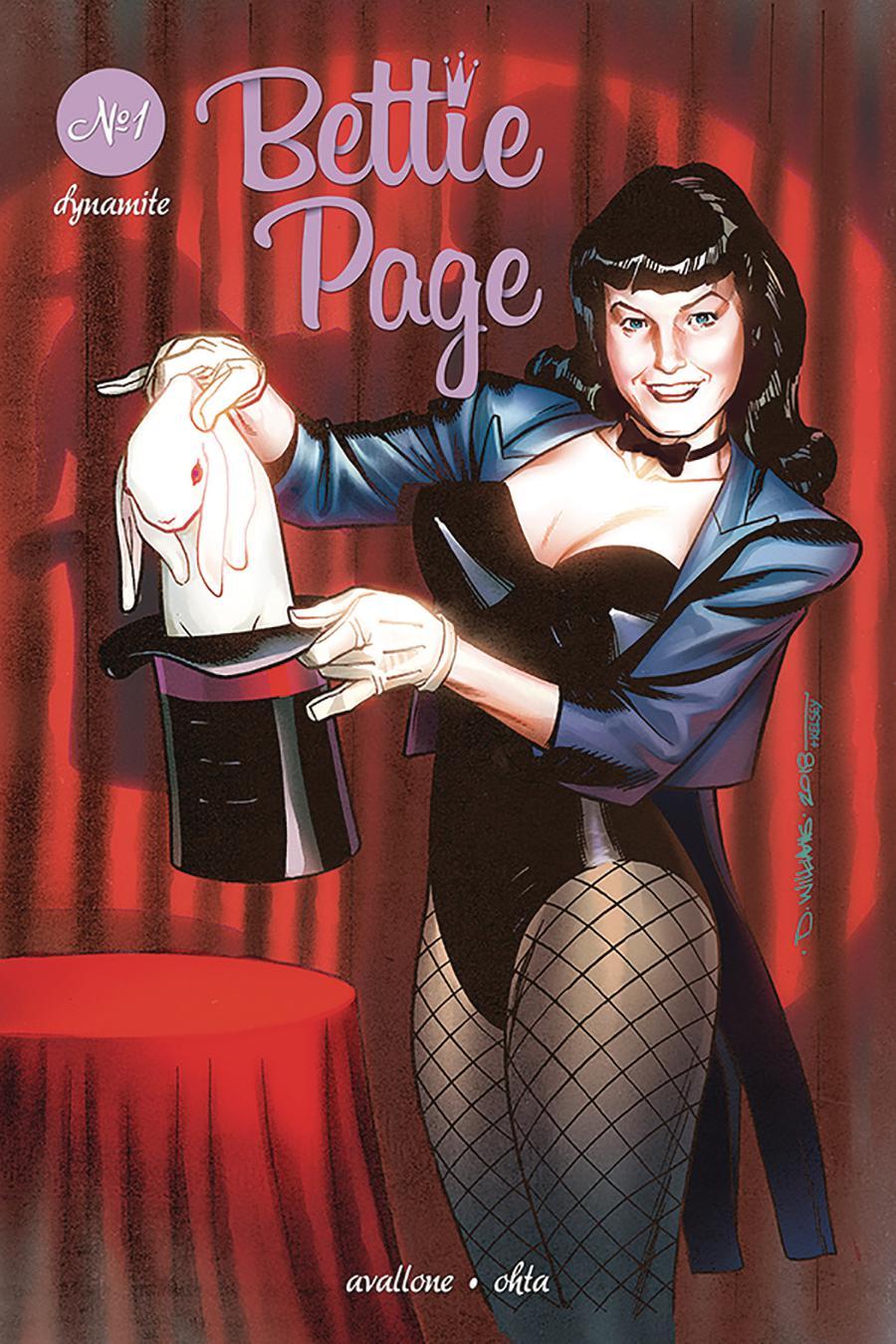 Bettie Page Vol 2 #1 Cover C Variant David Williams Cover