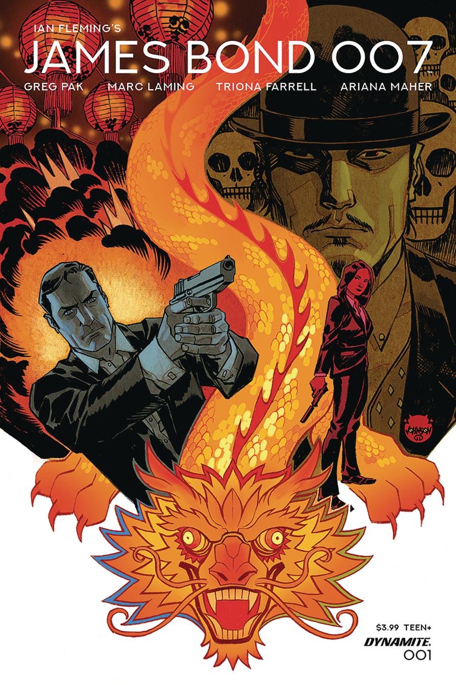 James Bond 007 #1 Cover A Regular Dave Johnson Cover