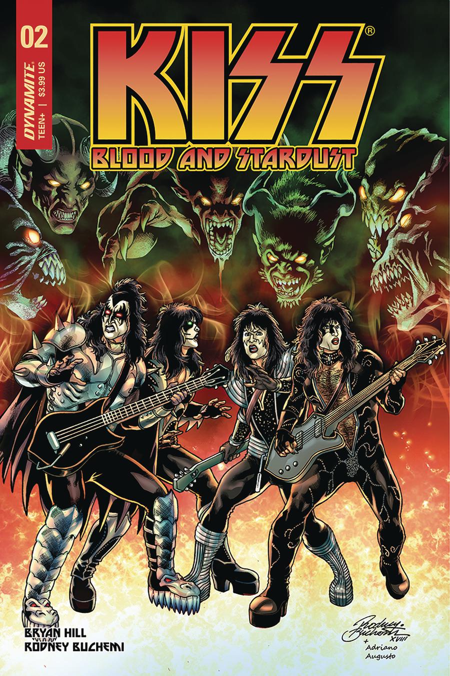 KISS Blood And Stardust #2 Cover B Variant Rodney Buchemi Cover