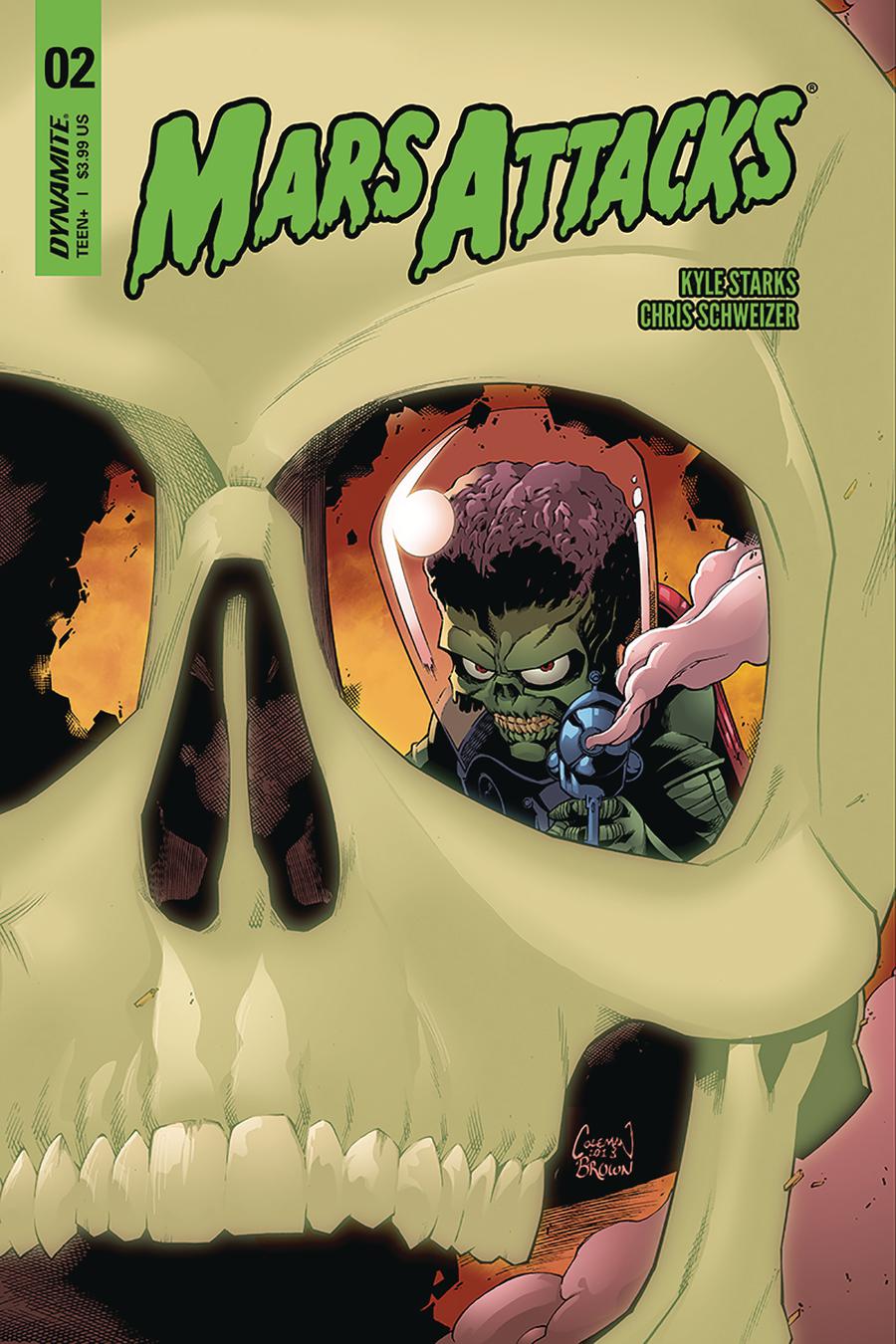 Mars Attacks Vol 4 #2 Cover B Variant Ruairi Coleman Cover