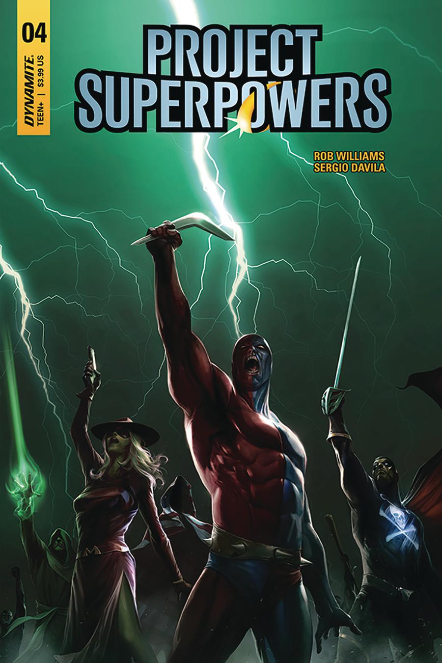 Project Superpowers Vol 3 #4 Cover A Regular Francesco Mattina Cover