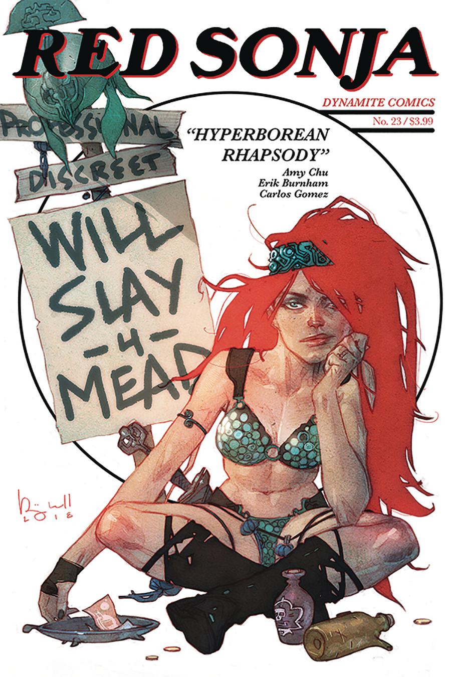 Red Sonja Vol 7 #23 Cover A Regular Ben Caldwell Cover