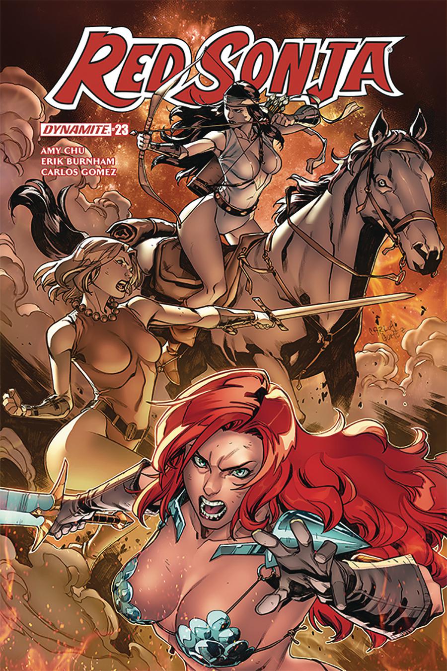 Red Sonja Vol 7 #23 Cover D Variant Carlos Gomez Cover