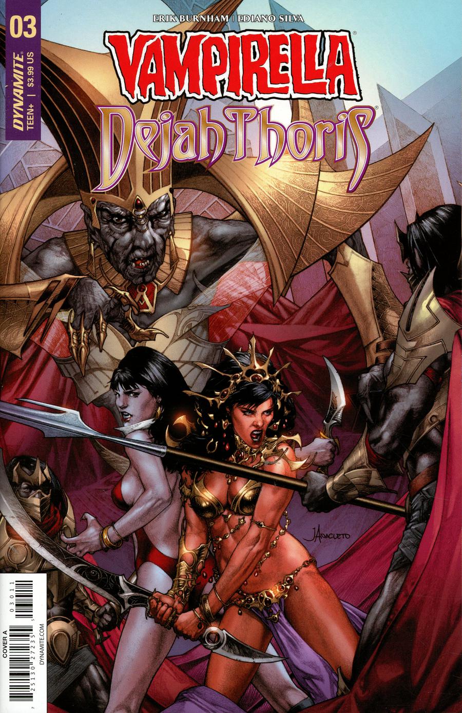 Vampirella Dejah Thoris #3 Cover A Regular Jay Anacleto Cover