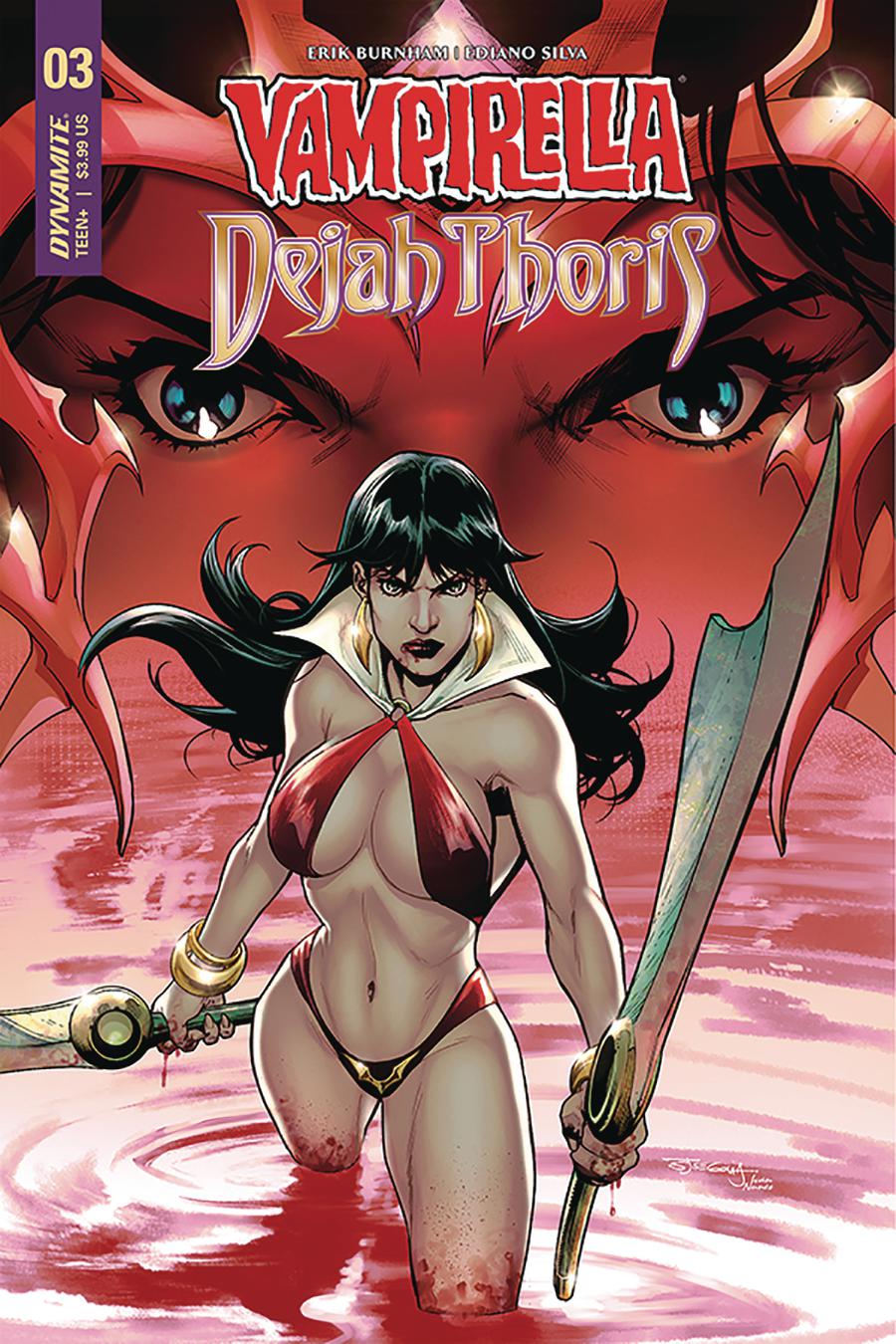 Vampirella Dejah Thoris #3 Cover B Variant Stephen Segovia Cover