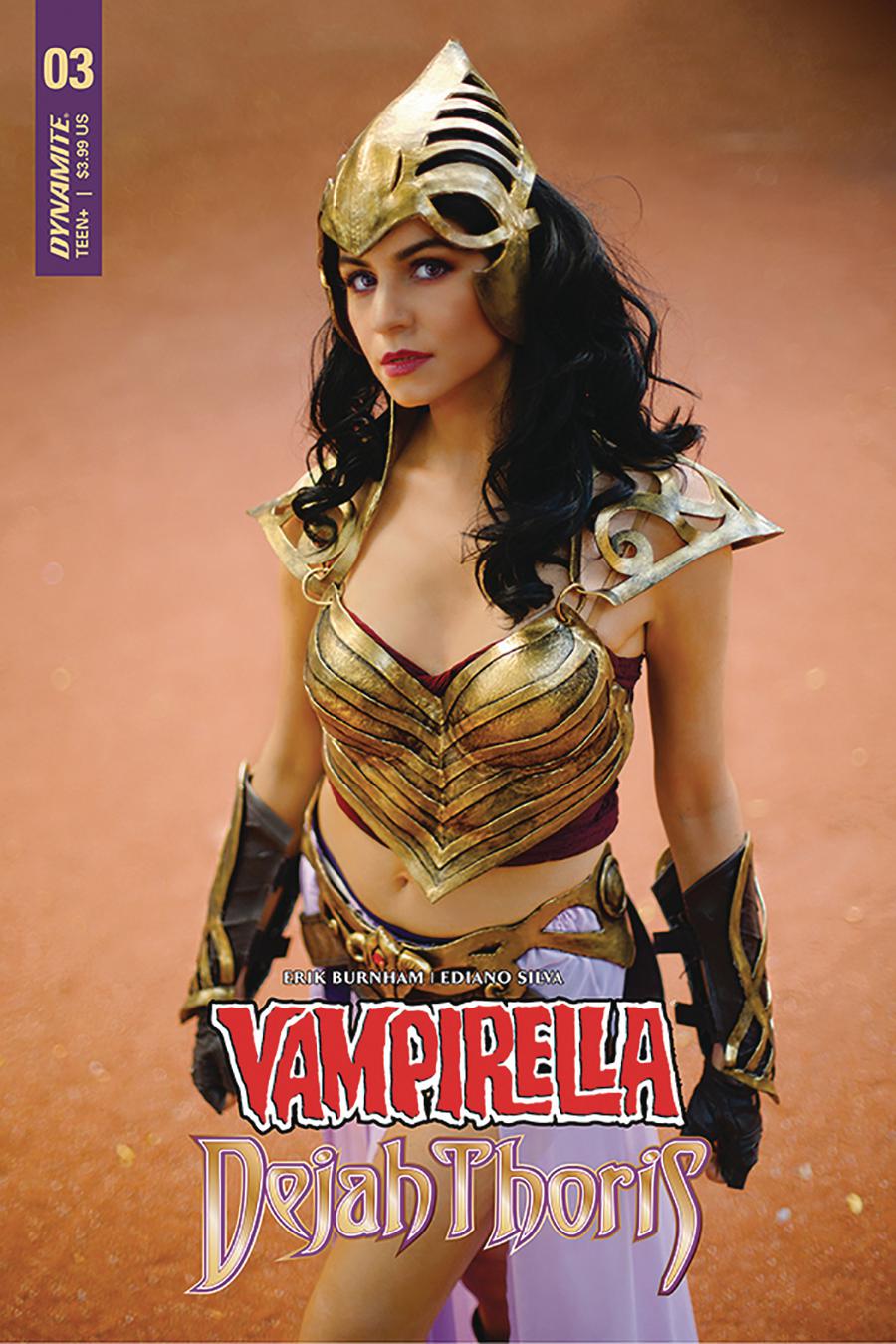 Vampirella Dejah Thoris #3 Cover F Variant Dejah Thoris Cosplay Photo Cover