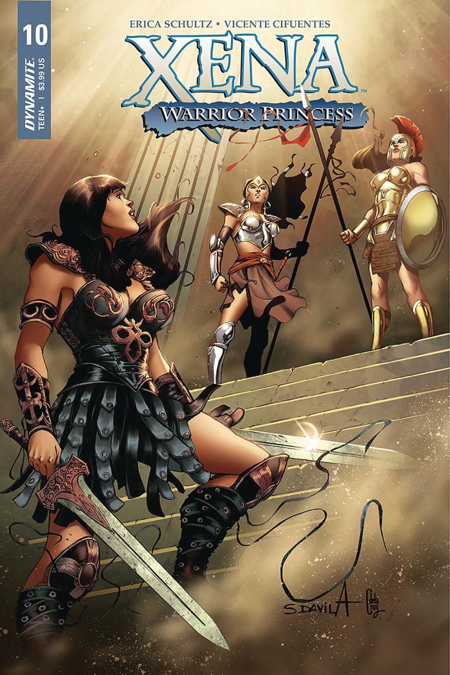 Xena Vol 2 #10 Cover A Regular Sergio Davila Cover