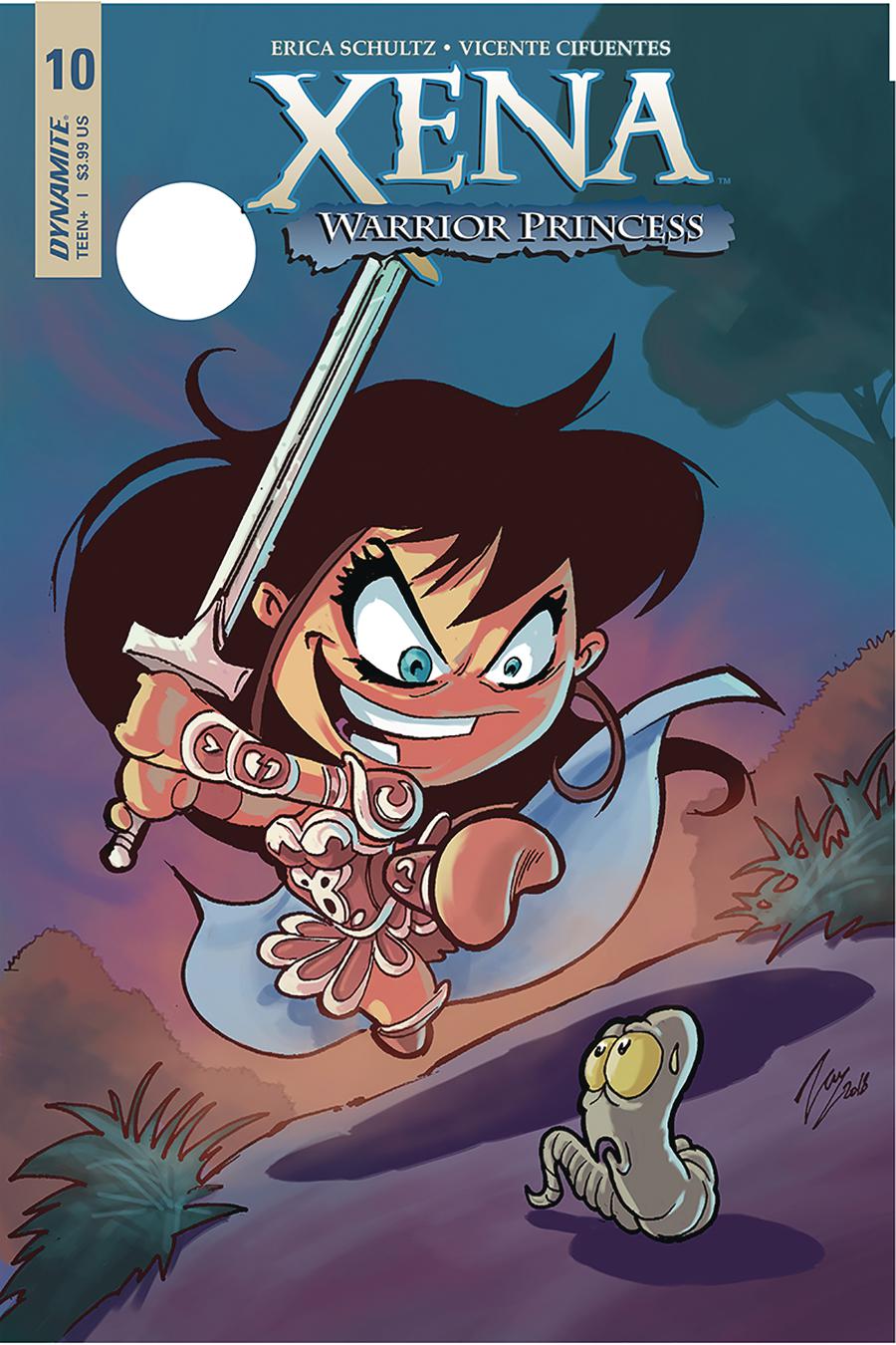 Xena Vol 2 #10 Cover B Variant Vicente Cifuentes Cover